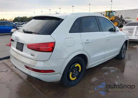 2017 Audi Q3 2.0T Premium from USA, damaged, VIN WA1JCCFS2HR017552